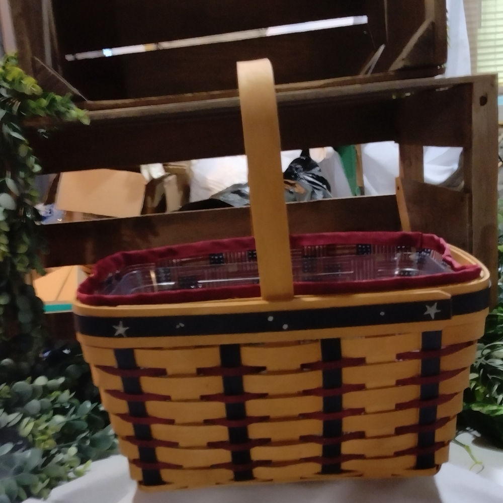 LONGABERGER all American spring basket